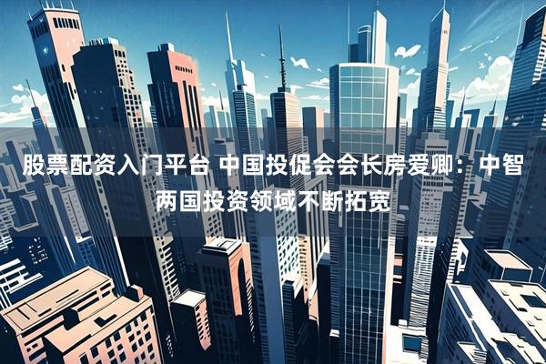 股票配资入门平台 中国投促会会长房爱卿：中智两国投资领域不断拓宽