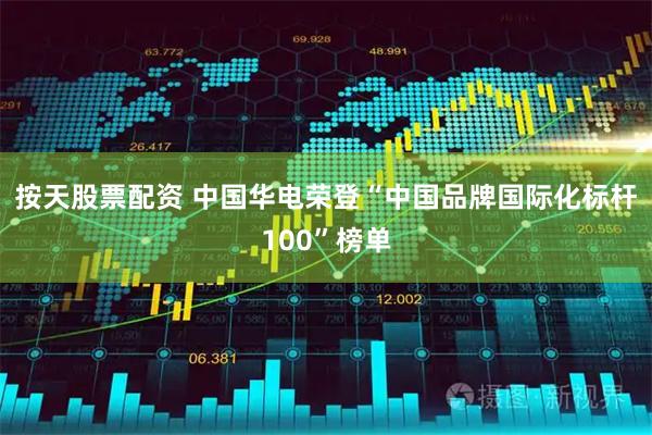 按天股票配资 中国华电荣登“中国品牌国际化标杆100”榜单