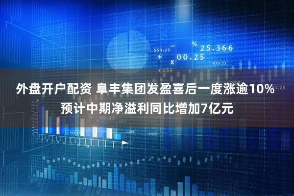 外盘开户配资 阜丰集团发盈喜后一度涨逾10% 预计中期净溢利同比增加7亿元